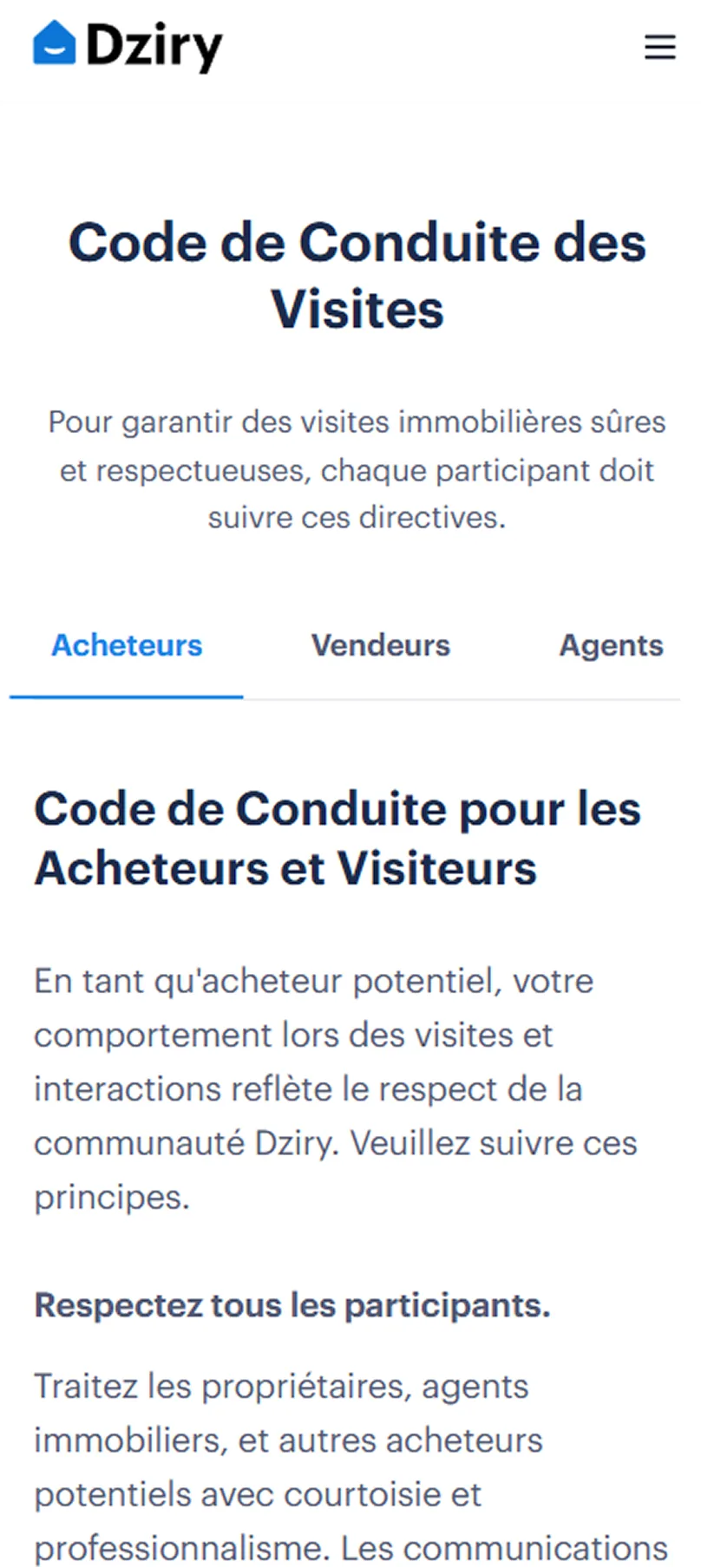 Code of Conduct